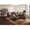 Alaterre Furniture Modesto Metal Strap and Reclaimed Wood End Table with Shelf AMSA0120 - alternate 2